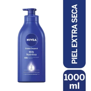 Crema Corporal Milk Nutritiva Piel Extra Seca 1000 mL