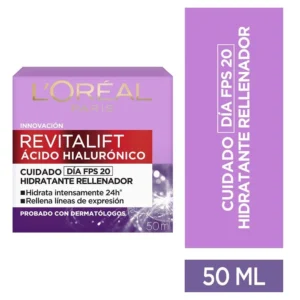 Crema de Día Anti-Arrugas Revitalift Ácido Hialurónico 50mL
