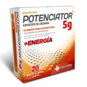 Potenciator Arginina 5gr Ampollas Bebibles