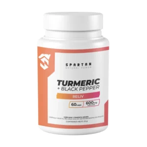 Spartan Cúrcuma + Pimienta Negra 60 Cápsulas
